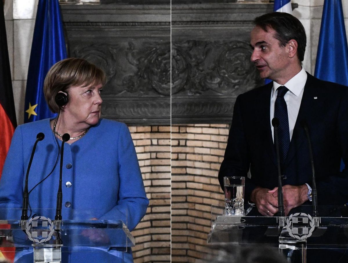 Μητσοτάκης σε Μέρκελ: Η δυτική ψυχραιμία ενθαρρύνει την τουρκική αυθαιρεσία