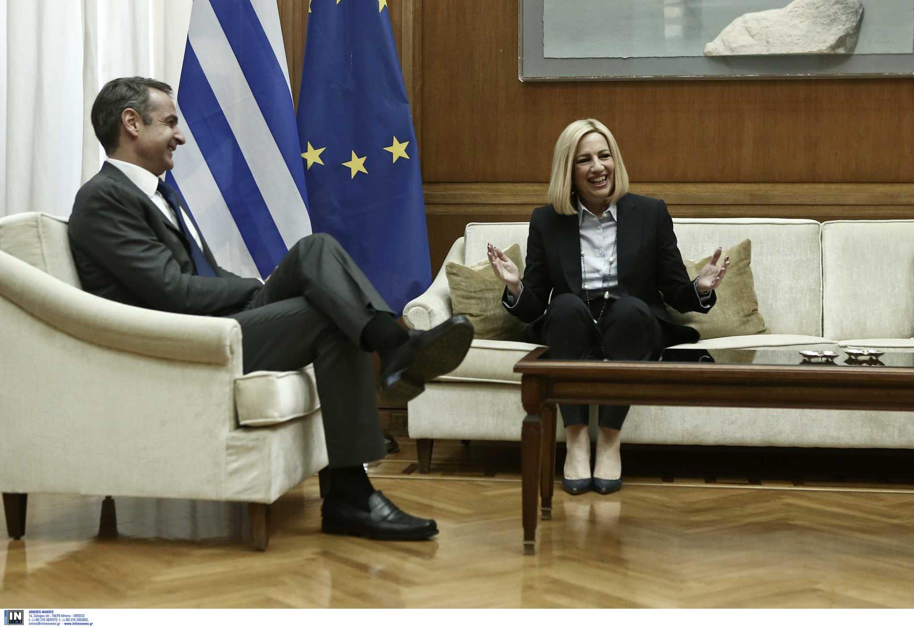 Μητσοτάκης: Στον Ευαγγελισμό για επίσκεψη στη Φώφη Γεννηματά