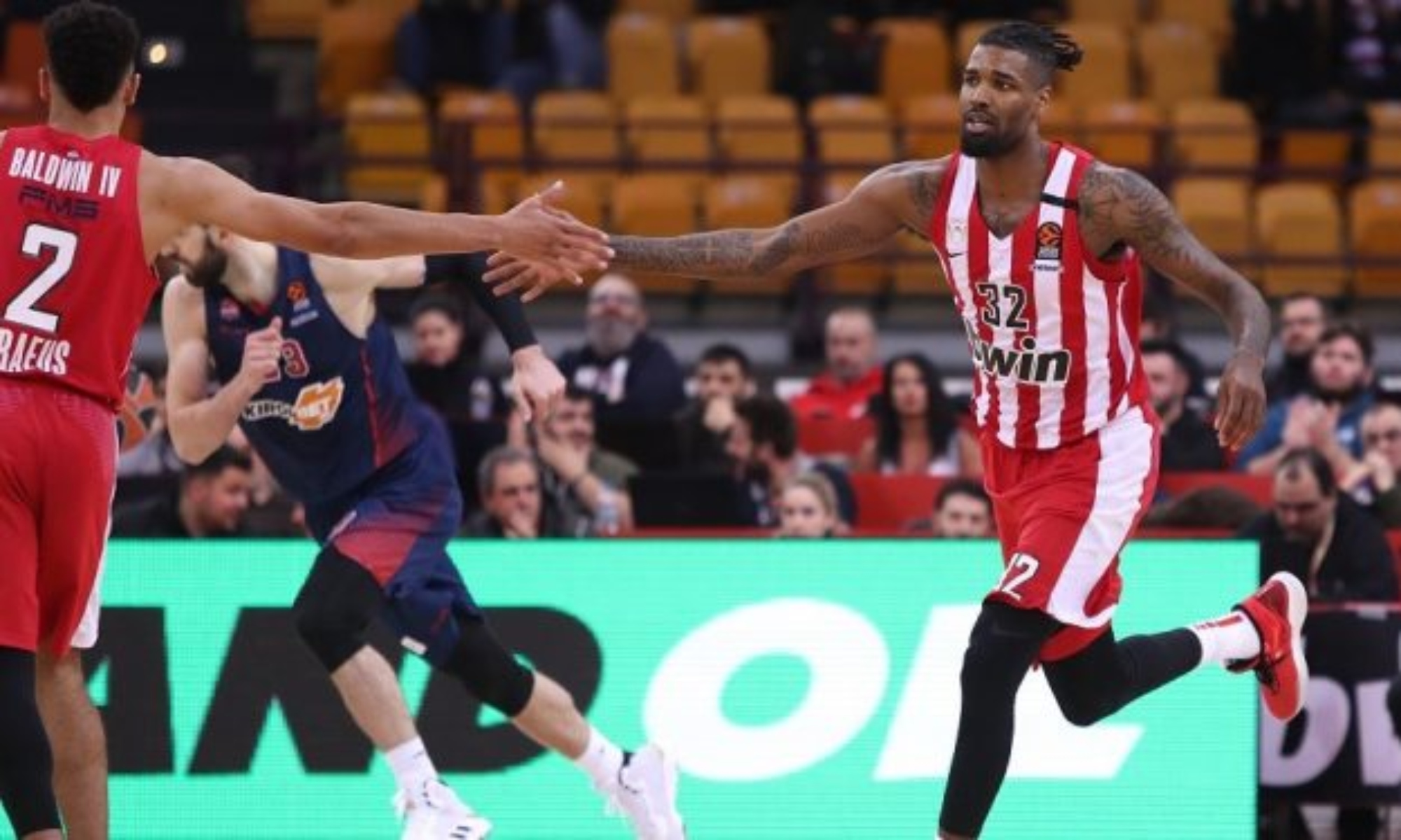 Βαθμολογία Euroleague: Πρωτιά για Ολυμπιακό, χαμηλές πτήσεις για ΠΑΟ
