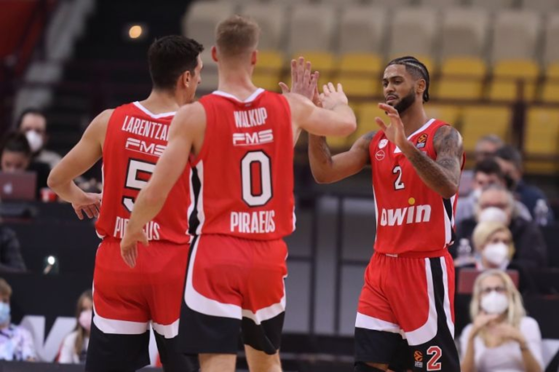 Ολυμπιακός – Άλμπα 87-83: Έκανε το 4 στα 4