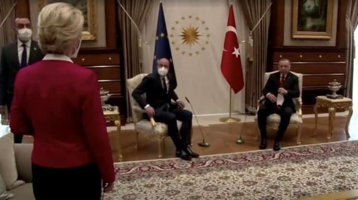 G20: Συνάντηση Ερντογάν με Φον Ντερ Λάιεν έξι μήνες μετά το sofa-gate