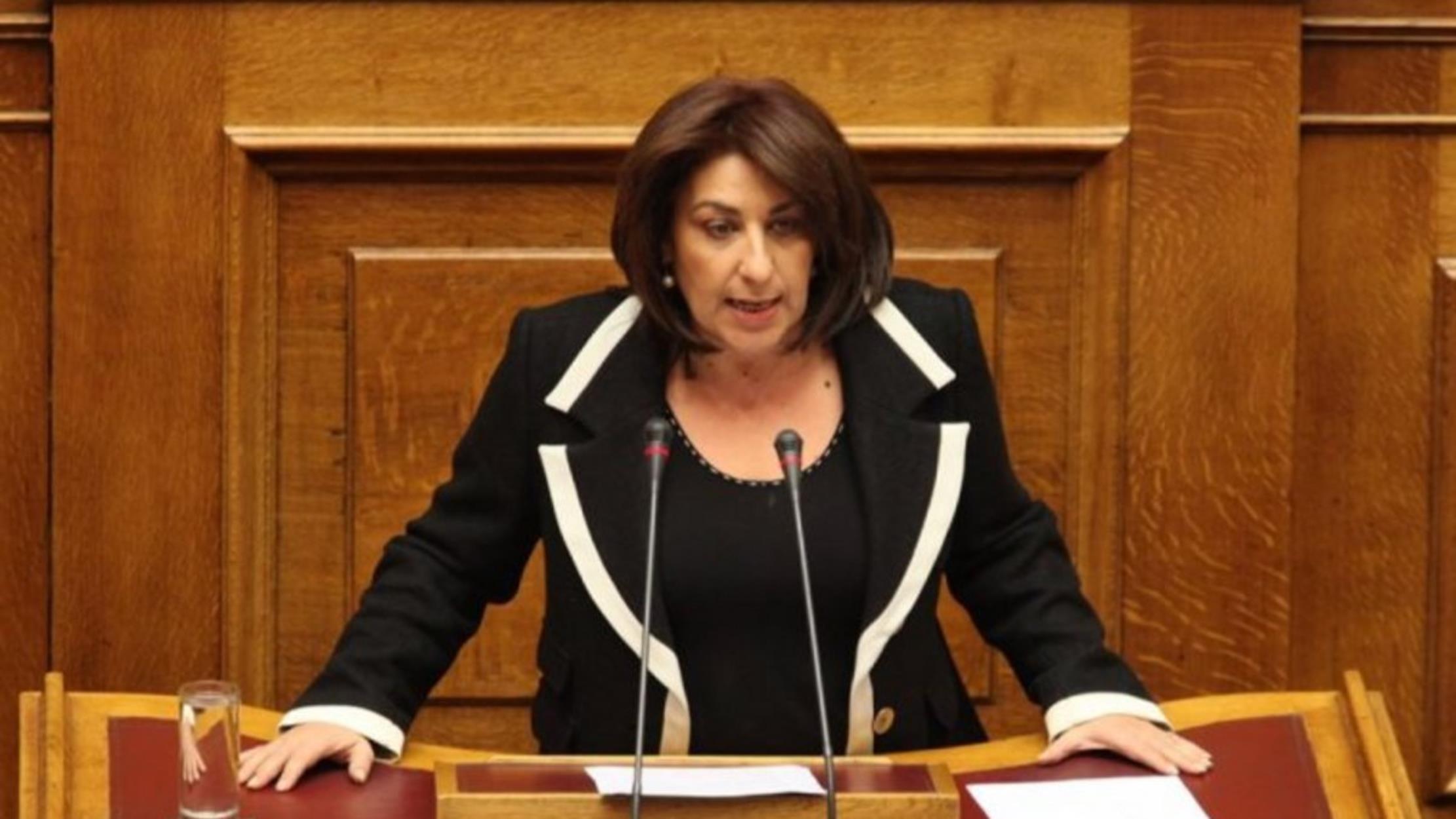 Τόνια Αντωνίου: Στη Βουλή μετά τον θάνατο της Φώφης Γεννηματά