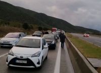 Θεσσαλονίκη: Κλειστή η Εγνατία στο ύψος της Μεγάλης Βόλβης