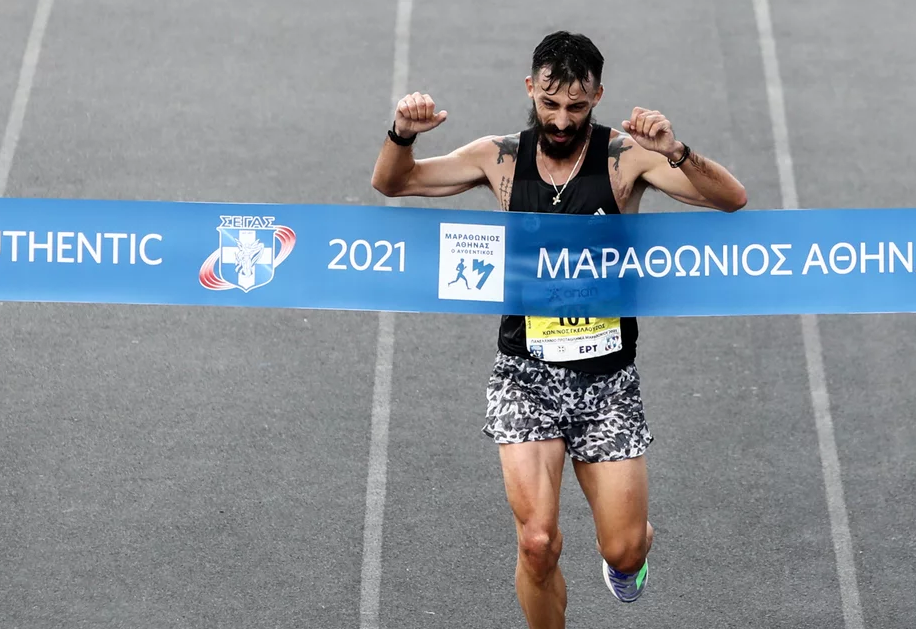 Μαραθώνιος Αθηνών: Νικητής ο Γκελαούζος – Έσπασε ρεκόρ