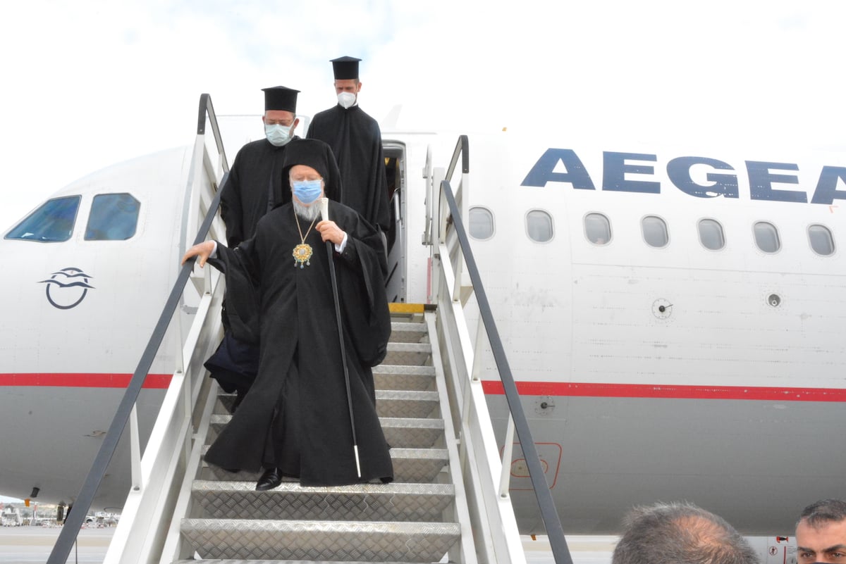 Πατριάρχης Βαρθολομαίος: Ήρθε στην Ελλάδα