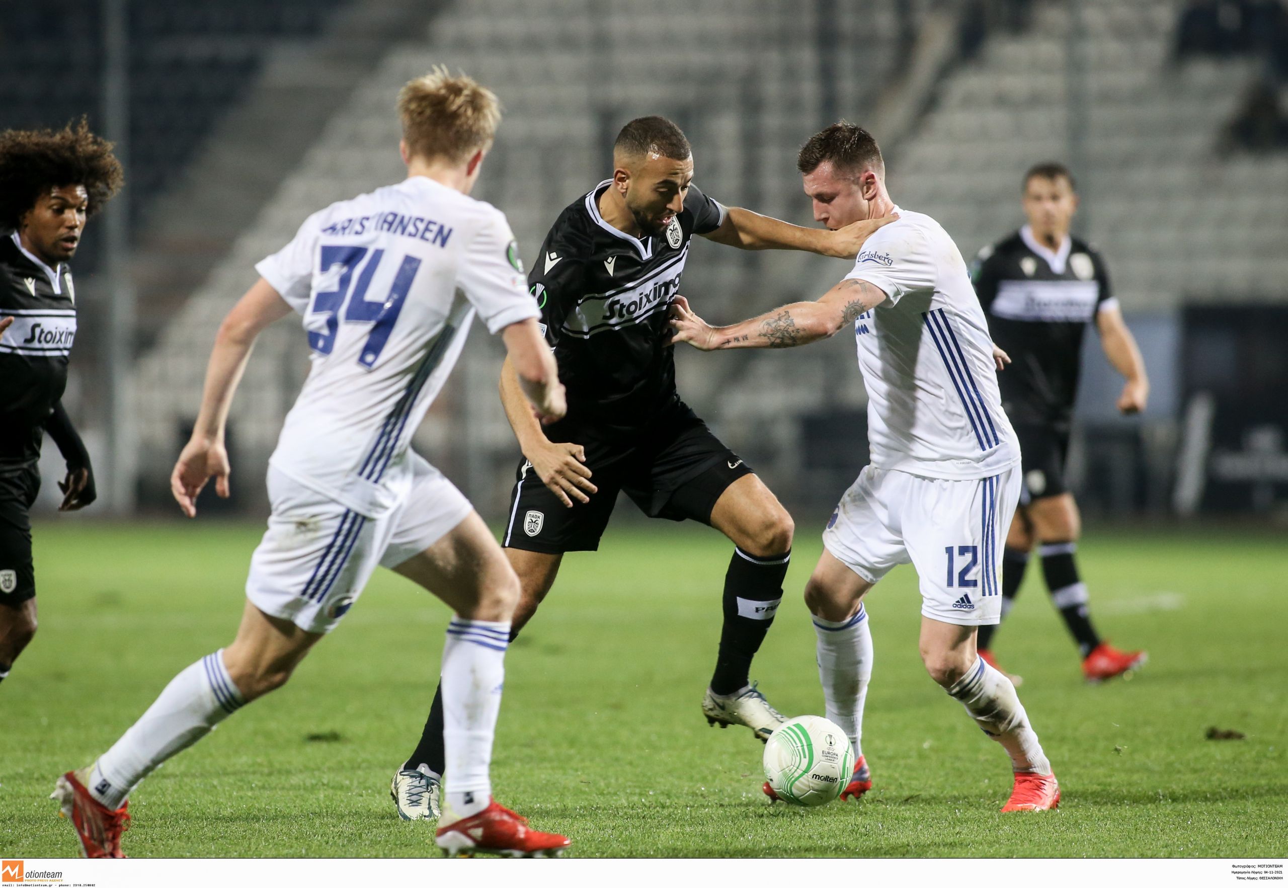 ΠΑΟΚ – Κοπεγχάγη 1-2: Πικρή ήττα για τον δικέφαλο του Βορρά