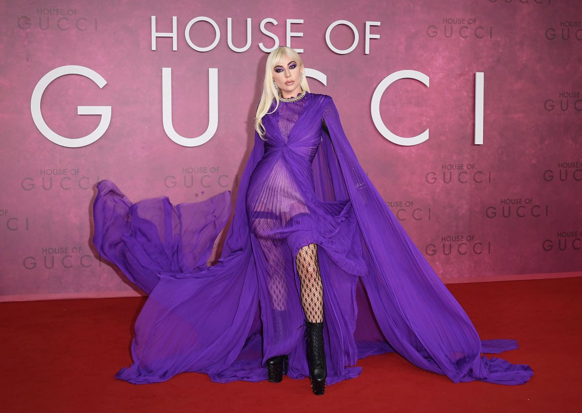 House of Gucci: Εντυπωσίασε η Lady Gaga με το φόρεμα της