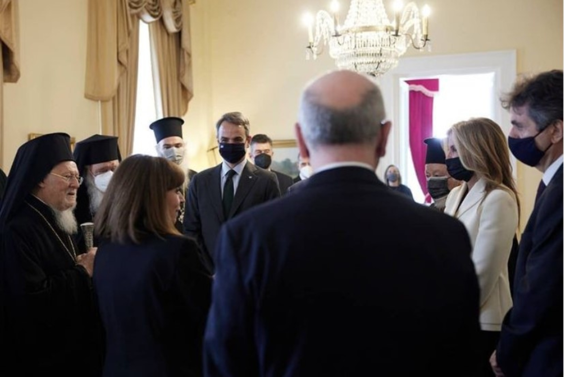 Συνάντηση της Προέδρου της Δημοκρατίας με την Α.Θ.Π. τον Οικουμενικό Πατριάρχη κ.κ. Βαρθολομαίο
