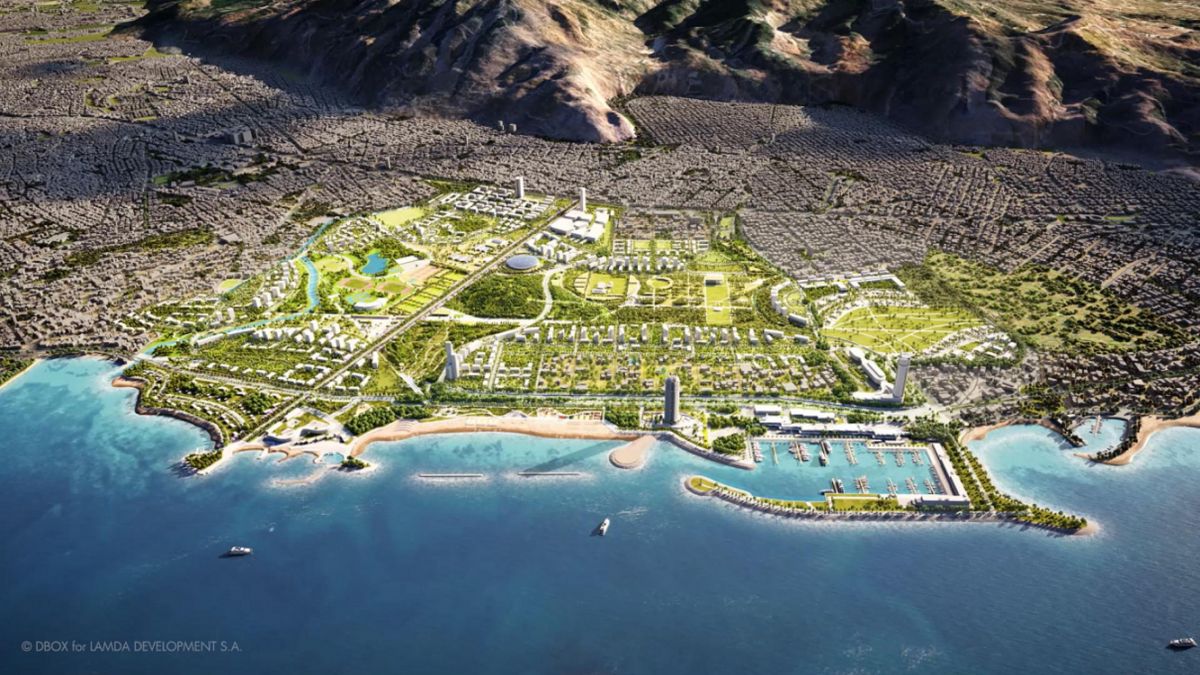Lamda Development: Παρουσίασε το masterplan του Ελληνικού