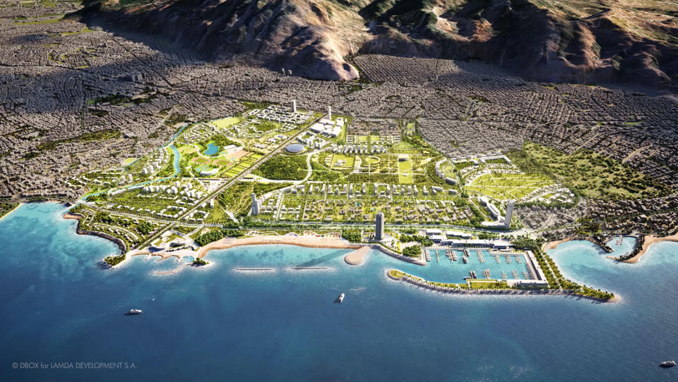 Lamda Development: Παρουσίασε το masterplan του Ελληνικού