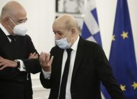 Σε καλό κλίμα η συνάντηση Δένδια –  Λε Ντριάν: Τι συζήτησαν