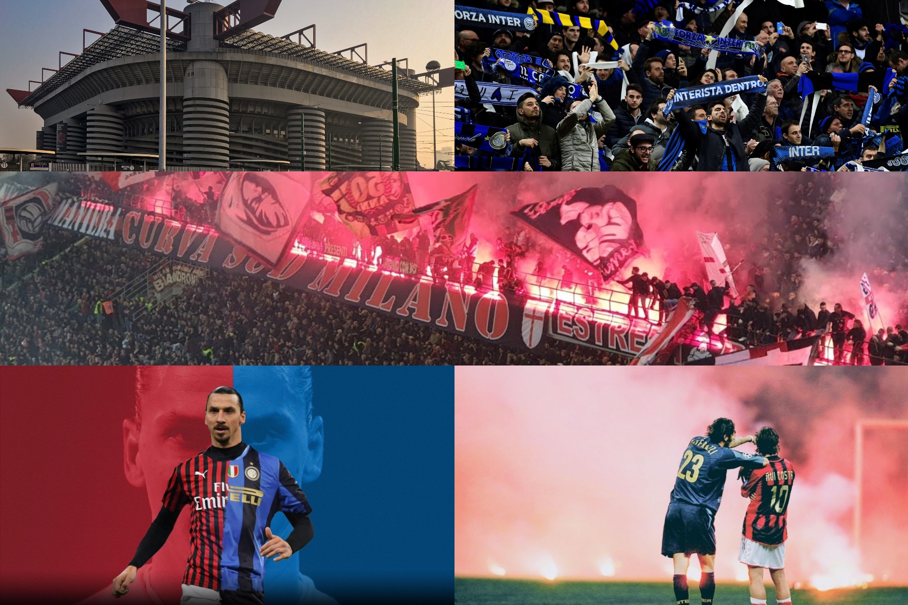 Μίλαν – Ίντερ: Derby della Madonnina – Το Μιλάνο χωρίζεται στα δύο