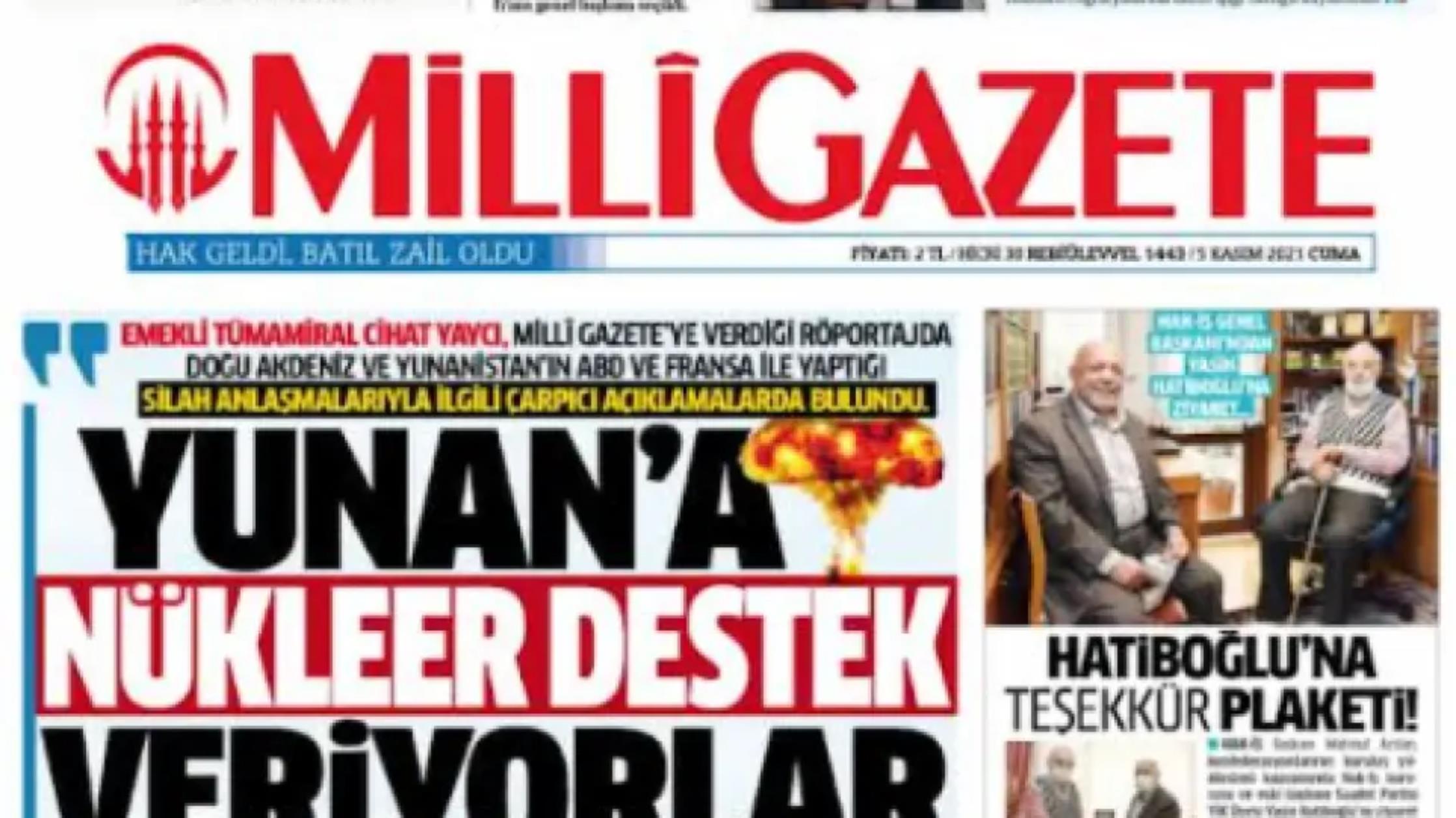 Θεωρητικός της «Γαλάζιας Πατρίδας»: Η Ελλάδα απειλεί την Τουρκία με τα πυρηνικά της Γαλλίας