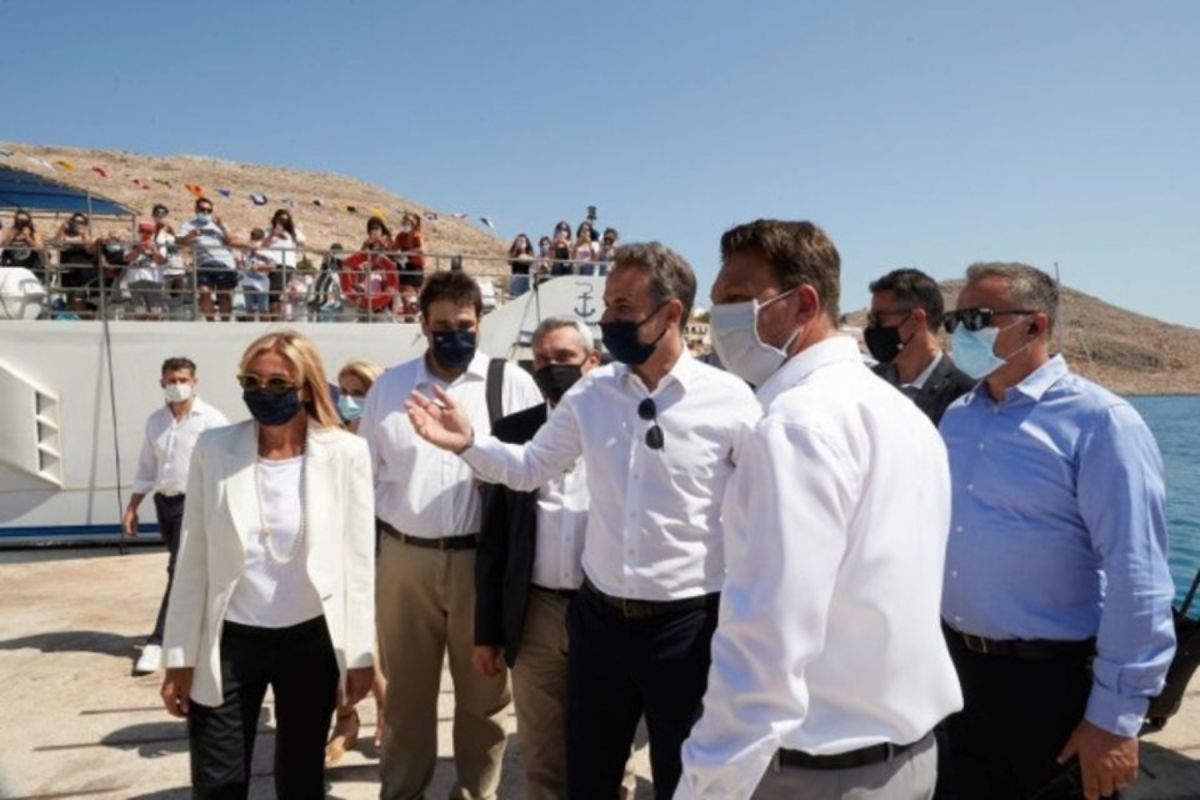 Μητσοτάκης: Στη Χάλκη για τα εγκαίνια του σχεδίου Gr-eco