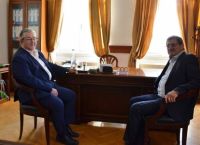 Δημήτρης Κουτσούμπας: Συνάντηση με τον δήμαρχο της Πάτρας Δημήτρης Κουτσούμπας: Συνάντηση με τον δήμαρχο της Πάτρας
