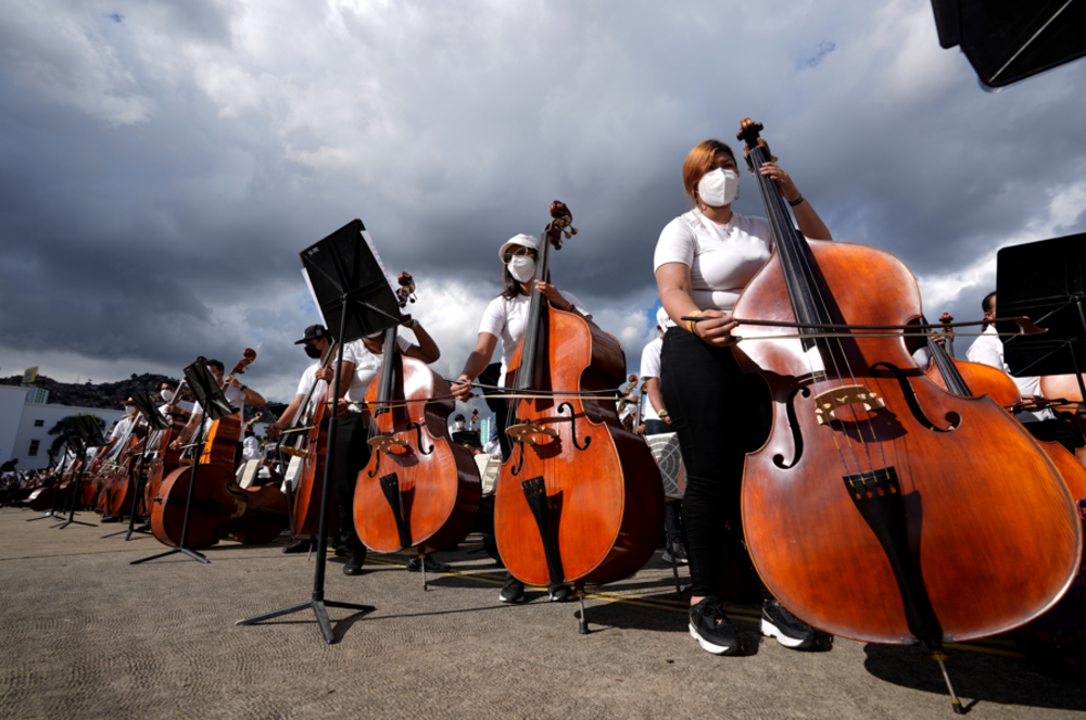 Βενεζουέλα: Έσπασε το παγκόσμιο ρεκόρ Γκίνες για τη μεγαλύτερη ορχήστρα στον κόσμο