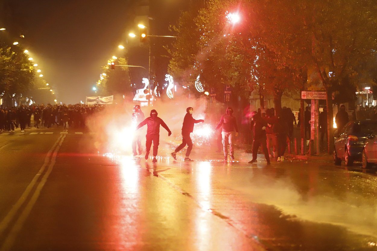 Θεσσαλονίκη: Προσαγωγές και συλλήψεις για τα επεισόδια
