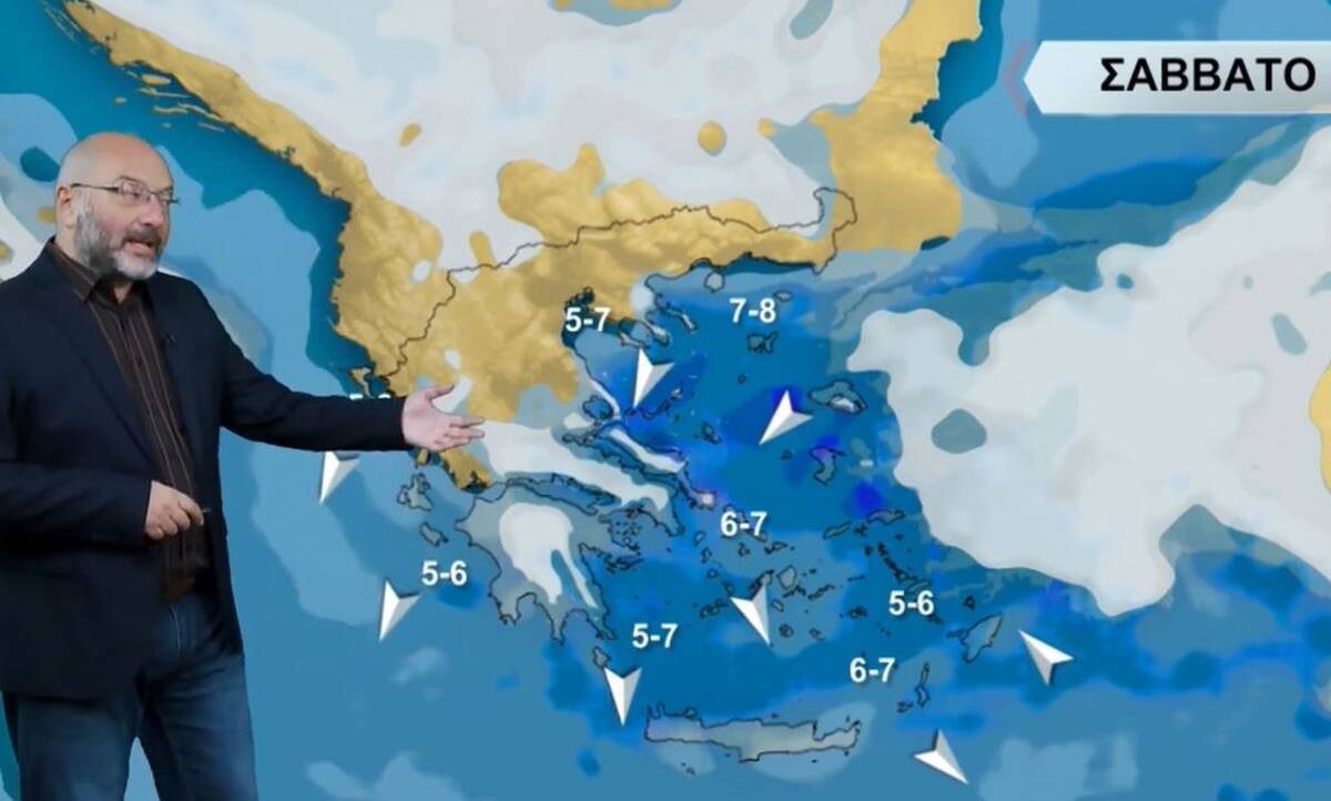 Καιρός Αρναούτογλου: Έκτακτη ενημέρωση – Χιόνια το Σαββατοκύριακο και στην Αττική