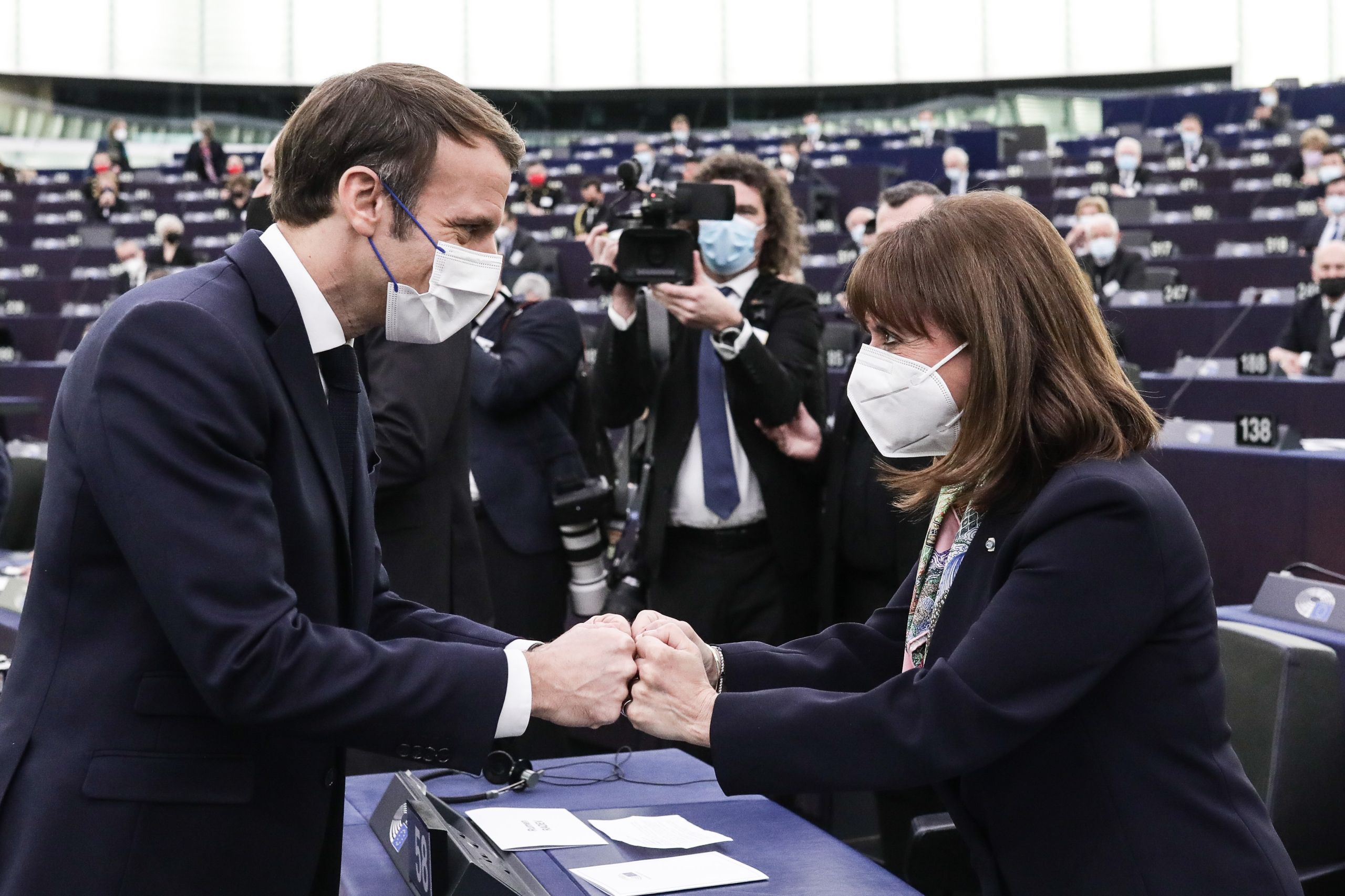 Ευρωπαϊκό κοινοβούλιο: Η Κατερίνα Σακελλαροπούλου στην εκδήλωση μνήμης του Βαλερί Ζισκάρ ντ’Εσταίν