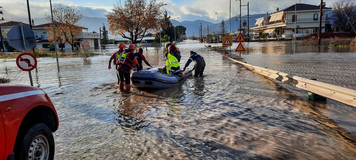 Λαμία: Οι καταστροφές που άφησε η κακοκαιρία