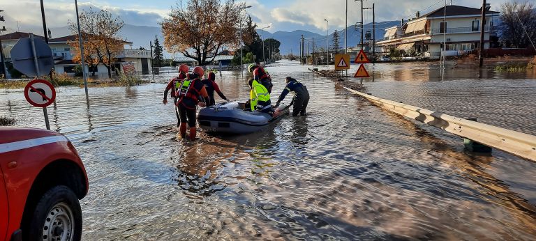Λαμία: Οι καταστροφές που άφησε η κακοκαιρία