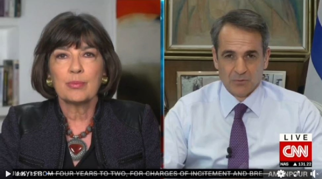 Κυριάκος Μητσοτάκης σε CNN για τον υποχρεωτικό εμβολιασμό