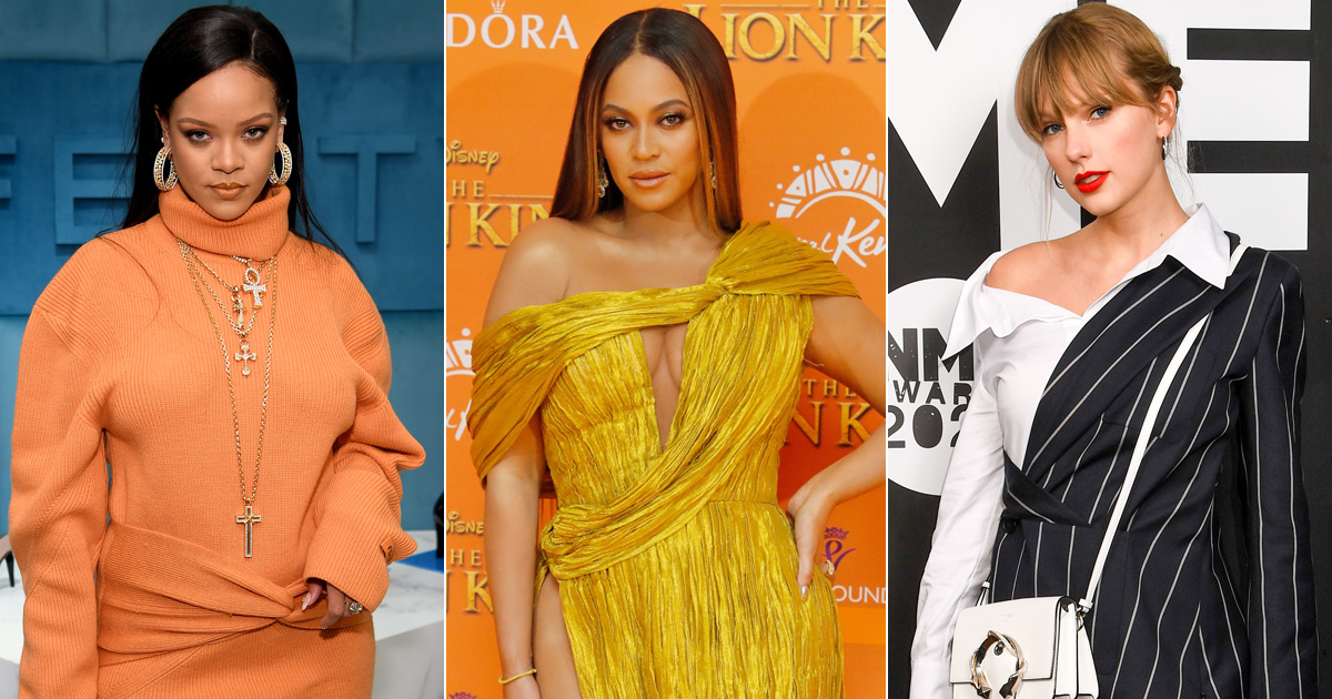 Forbes: Rihanna, Beyonce και Taylor Swift στις 100 πιο ισχυρές γυναίκες της ψυχαγωγίας
