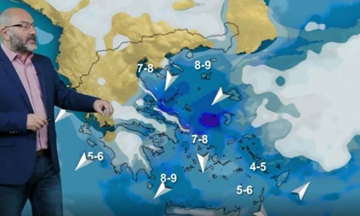 Καιρός Αρναούτογλου: Χιόνια στην Αττική το Σαββατοκύριακο