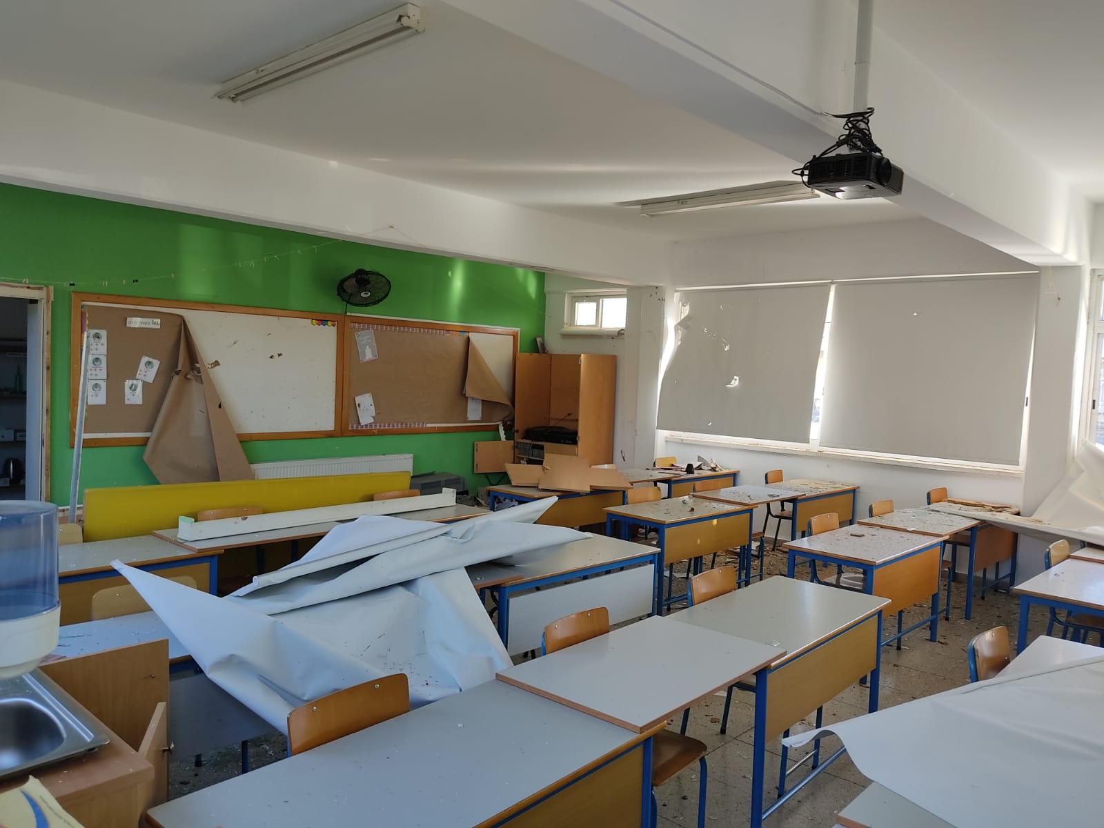 Κύπρο: Βόμβα από αντιεμβολιαστές σε σχολείο της Λεμεσού