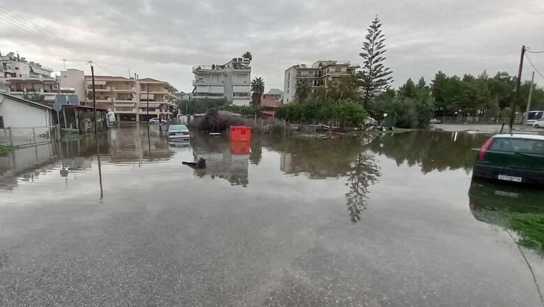 Κακοκαιρία – Μεσολόγγι: Προληπτική εκκένωση κατοίκων στην Κλείσοβας