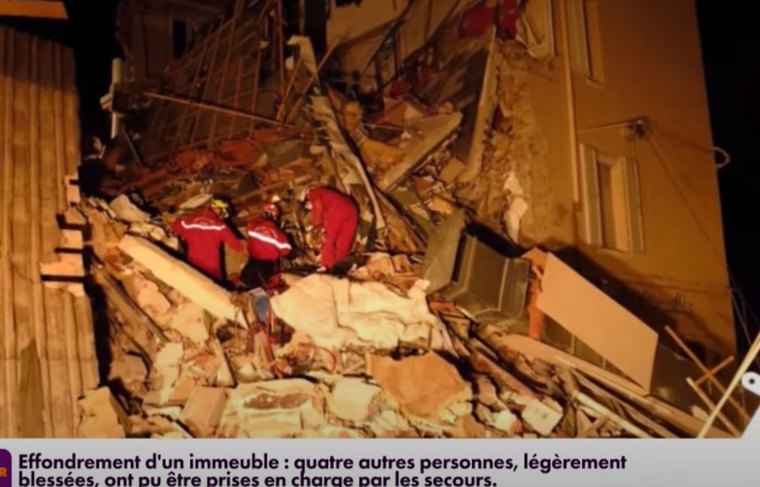 Γαλλία: Κατέρρευσε πολυκατοικία μετά από έκρηξη – Τρεις τραυματίες και γίνεται αναφορά για εγκλωβισμένους