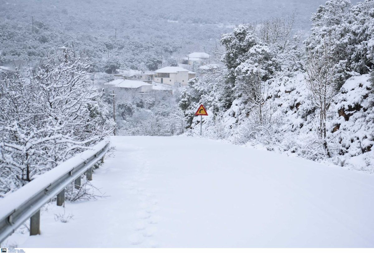 Διάστημα: Viral η εικόνα της χιονισμένης Ελλάδας