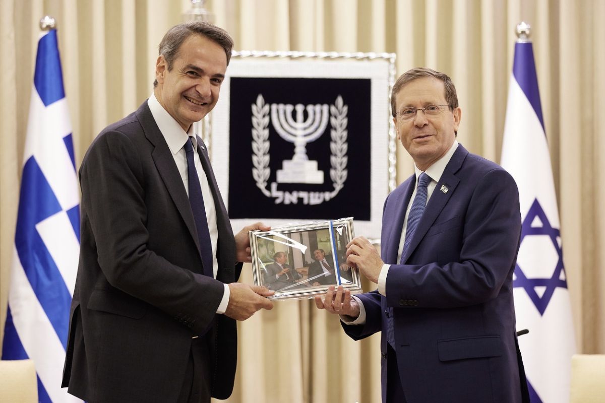Το δώρο του Ισραηλινού Προέδρου στον Κυριάκο Μητσοτάκη