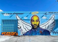 Virgil Abloh: Μία τοιχογραφία φόρος τιμής στον σχεδιαστή μόδας