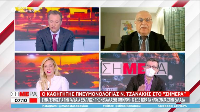 Τζανάκης: Μόνο με τρίτη δόση η είσοδος στα κέντρα διασκέδασης