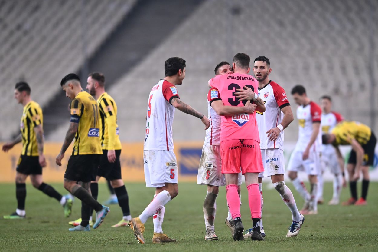 ΑΕΚ – Βόλος 1-2: Τρίτη σερί εντός έδρας ήττα για την Ένωση