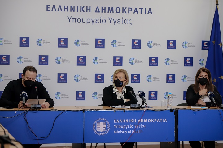 Υπουργείο Υγείας: Live ενημέρωση για την πορεία της πανδημίας