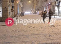 Κακοκαιρία Ελπίδα Αθήνα: Αποκλειστικές φωτογραφίες από το χιονισμένο Κολωνάκι [pics]