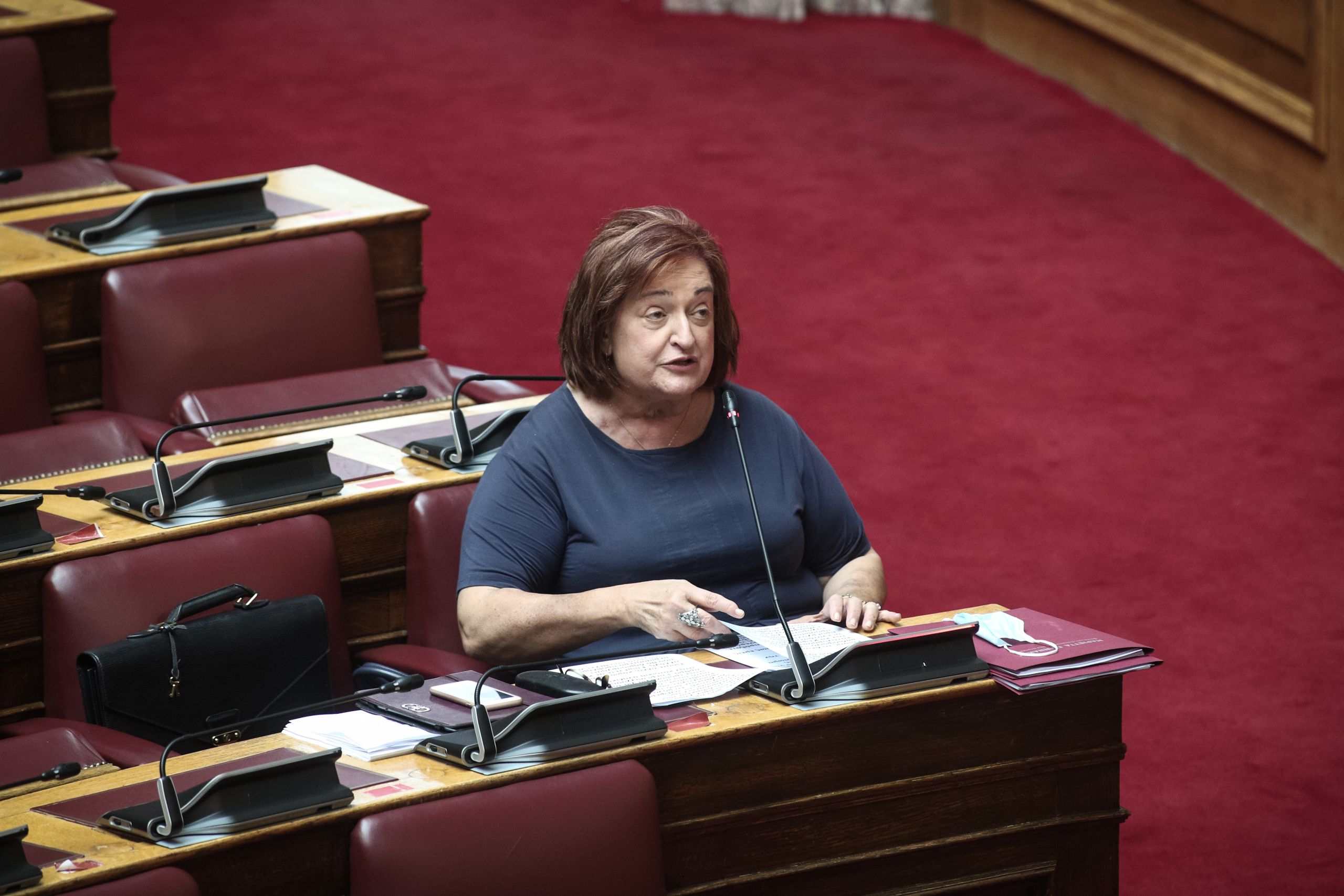 Μαριέττα Γιαννάκου: Παραμένει στην ΜΕΘ του Γενικού Νοσοκομείου Αεροπορίας