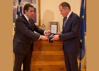 Frontex: Απονομή παρασήμου στον Φαμπρίς Λεζερί Frontex: Απονομή παρασήμου στον Φαμπρίς Λεζερί