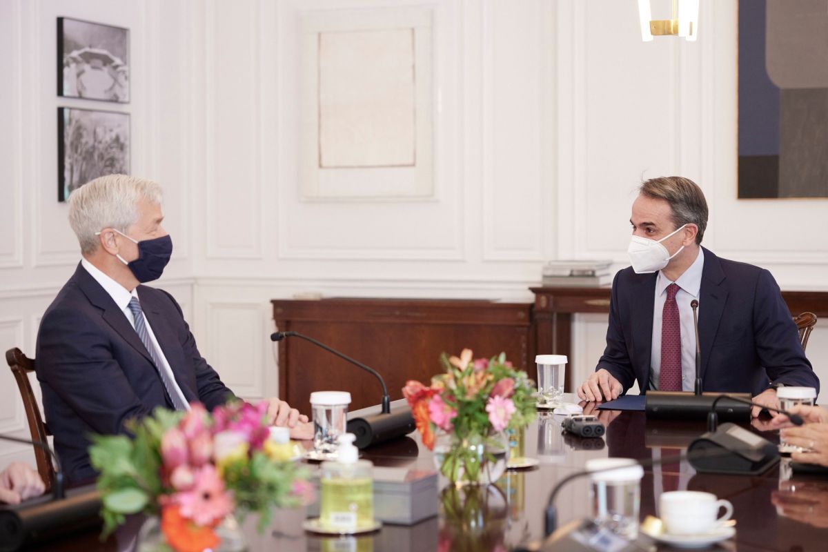 JP Morgan: Why the banking giant is voting for Greece – Dimon meeting with the Prime Minister