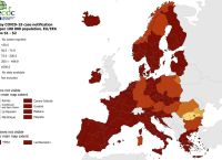 Χάρτες ECDC: Παραμένει στο βαθύ κόκκινο η Ελλάδα
