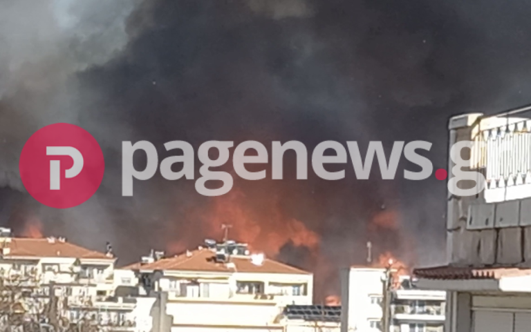 Ξάνθη – Φωτιά: Ξέσπασε μεγάλη πυρκαγιά στην Καπναποθήκη κοντά στο “Π” – Αποκλειστικές φωτογραφίες
