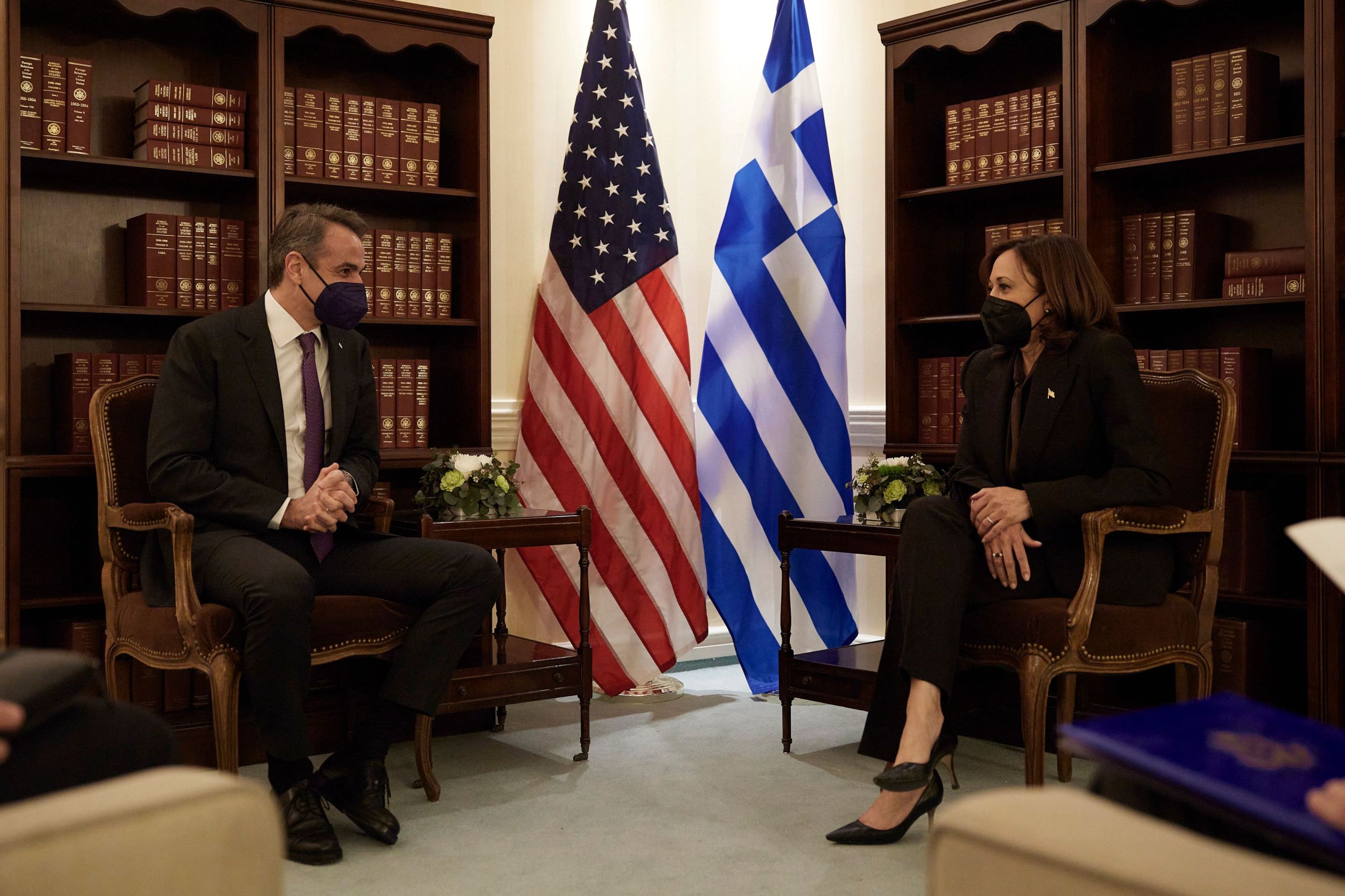 Συνάντηση Μητσοτάκη – Καμάλα Χάρις: Όλα όσα συζήτησαν