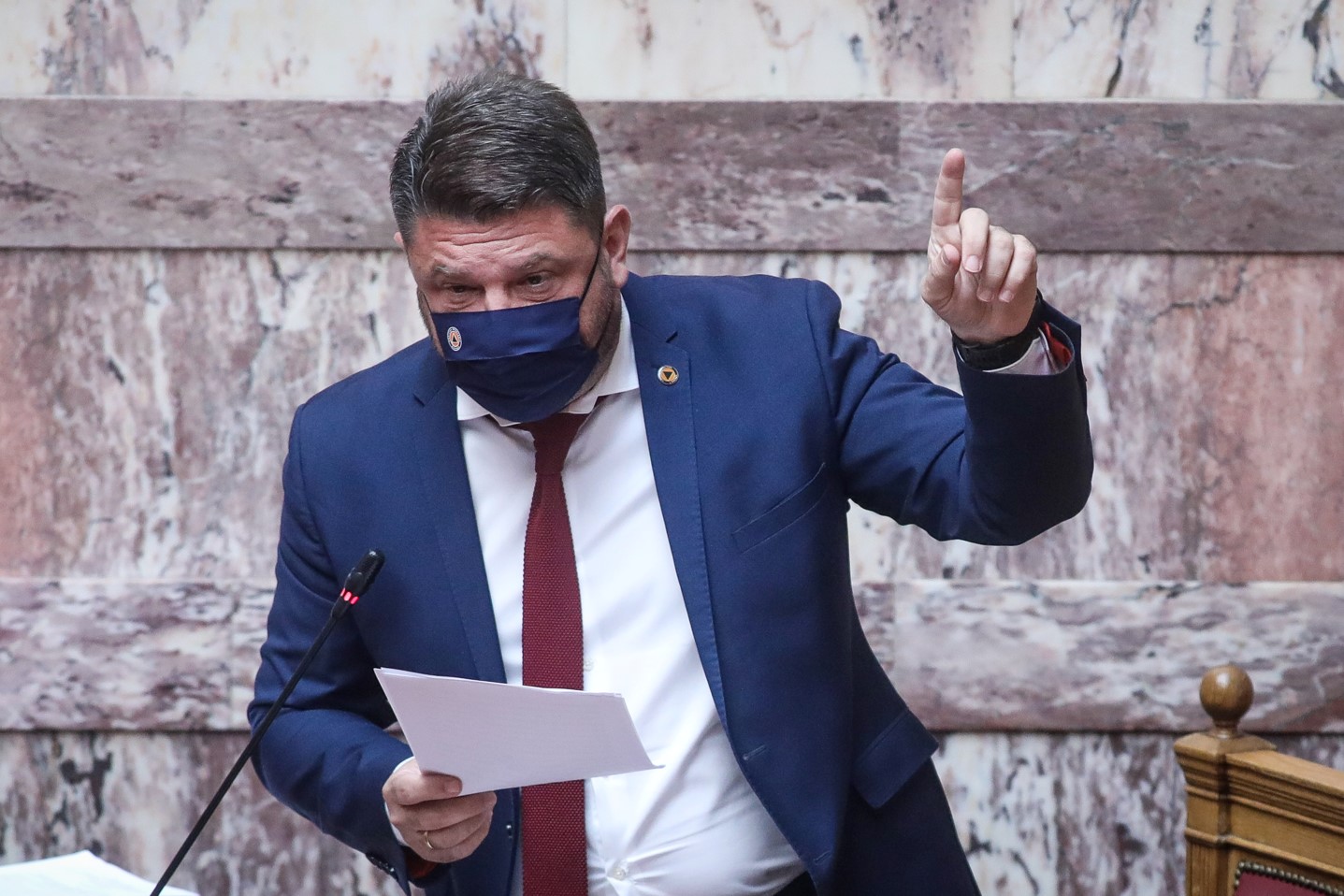 Βουλή Χαρδαλιάς: Επεισόδιο με Τζάκρη
