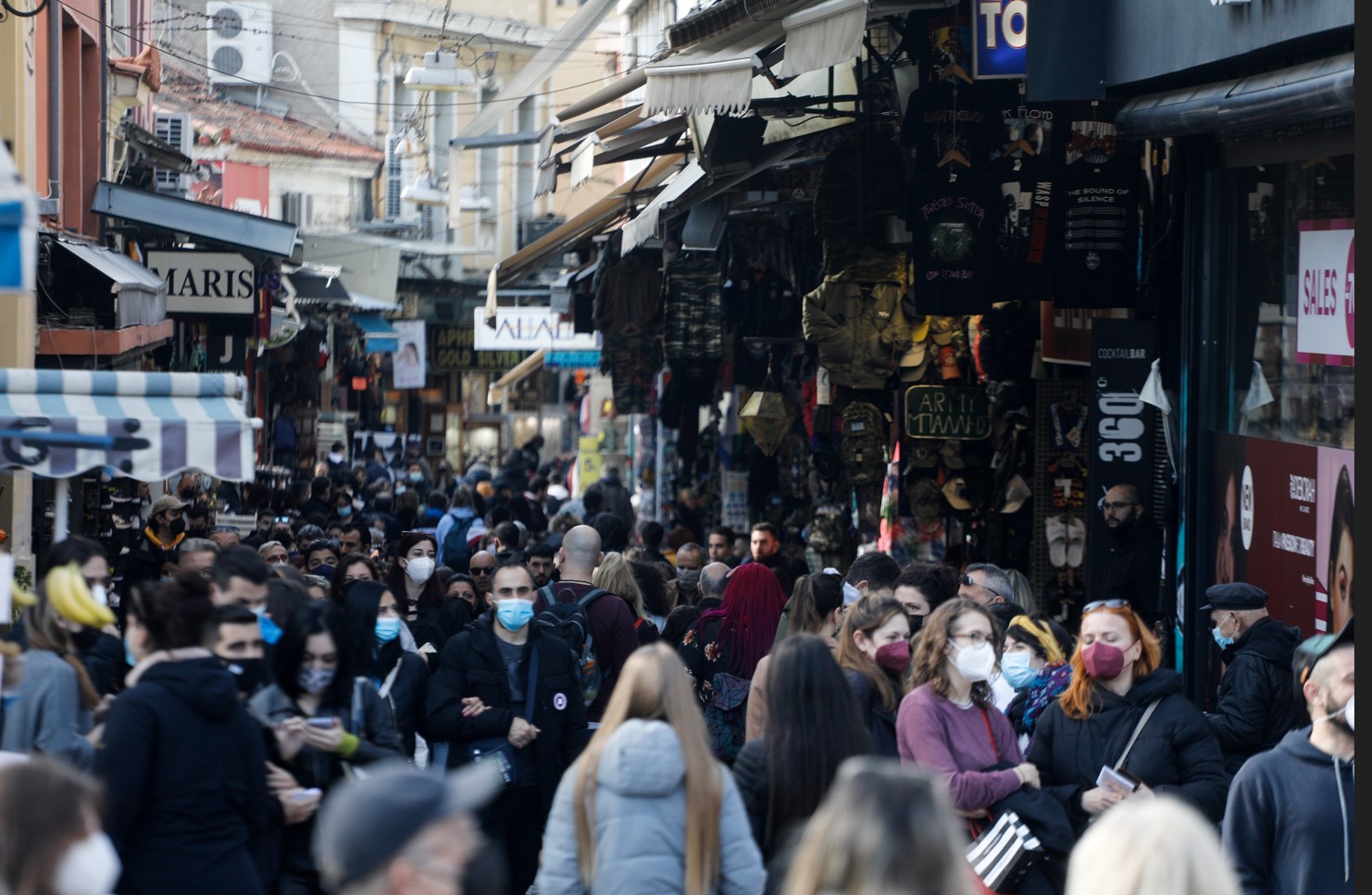 Κρούσματα 5/2: 4339 στην Αττική και 1944 στη Θεσσαλονίκη – Ο χάρτης της διασποράς