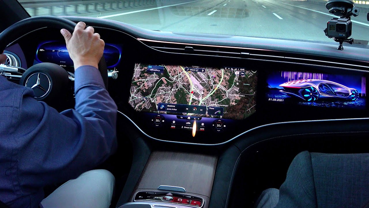 To IVI σύστημα infotainment της LG στην Mercedes EQS