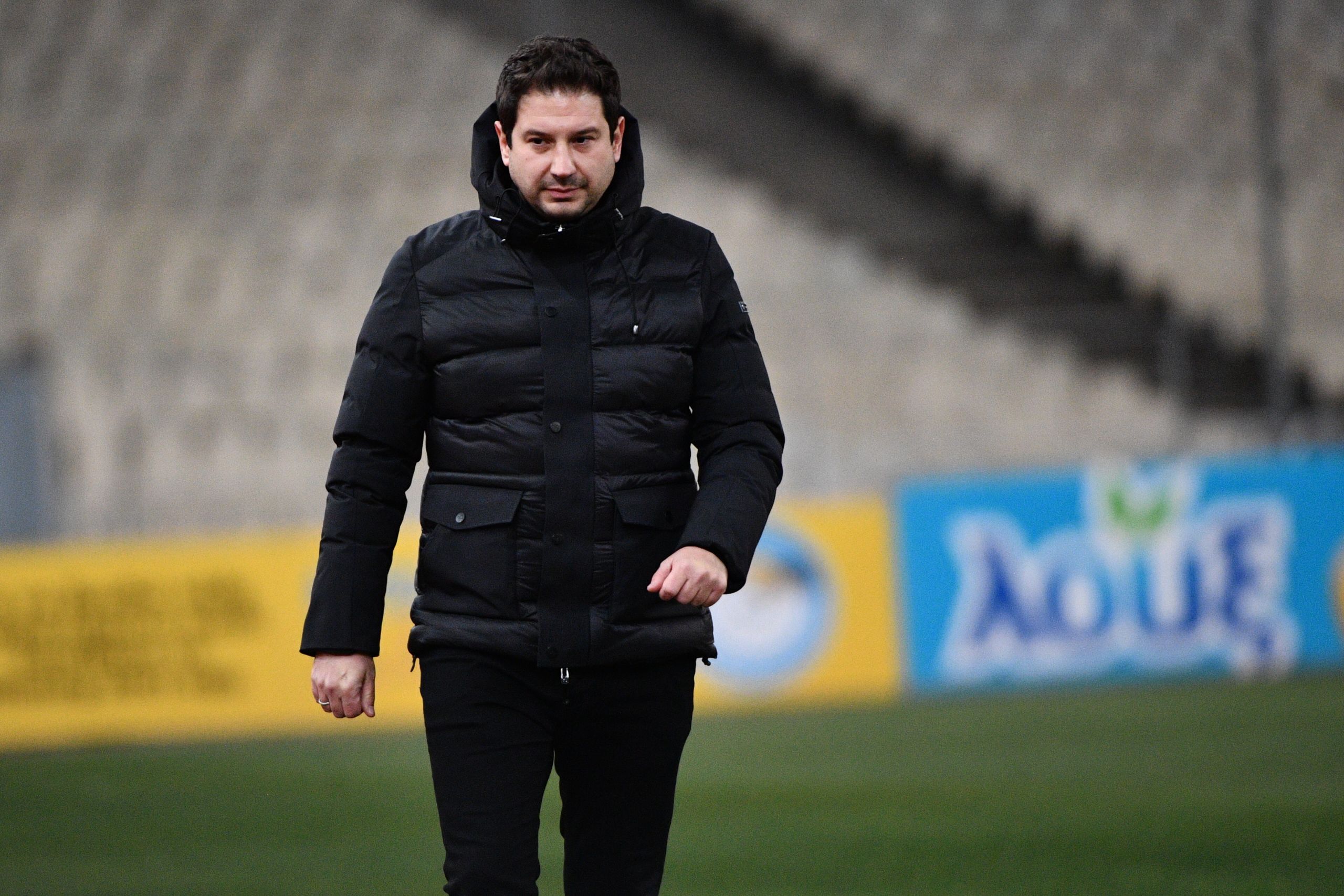 ΑΕΚ – ΠΑΟΚ 1-2: Απογοητευμένος ο Αργύρης Γιαννίκης