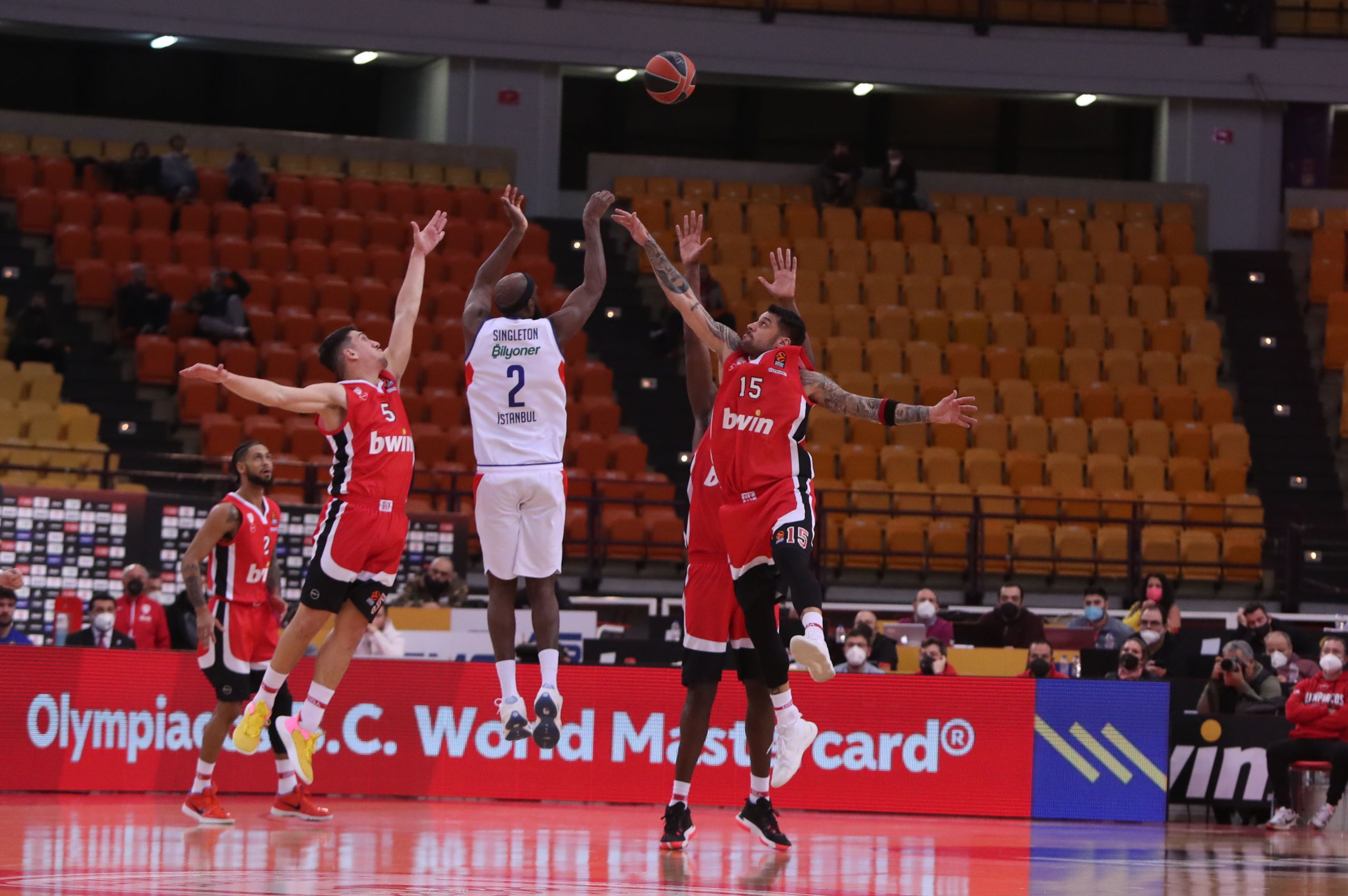 Βαθμολογία Euroleague: Τέταρτος στην κατατάξη ο Ολυμπιακός