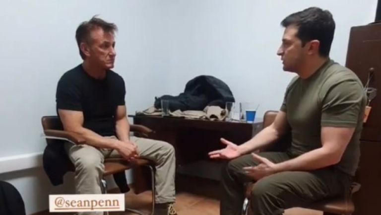 Στην Ουκρανία ο Σον Πεν: Γυρίζει ντοκιμαντέρ για τη ρωσική εισβολή [pics]